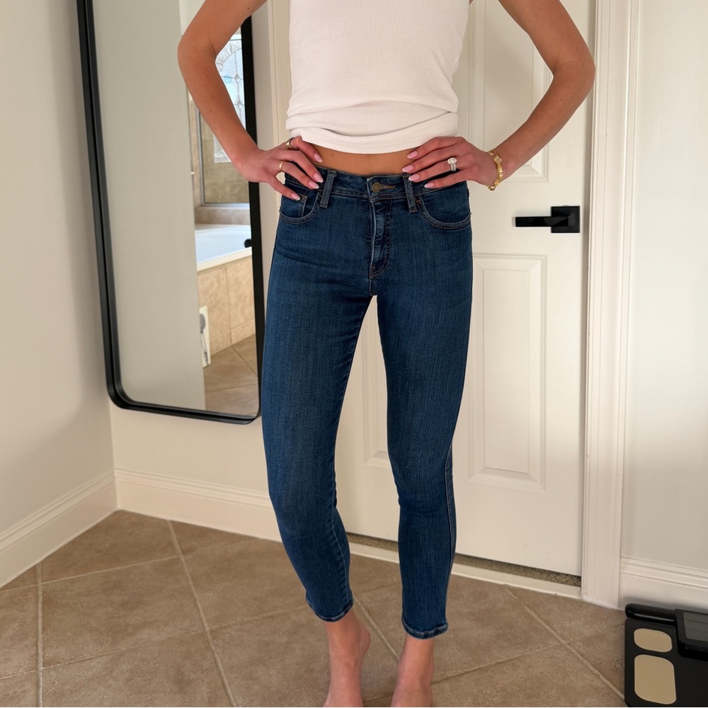 Sezane Blue Ankle Jeans